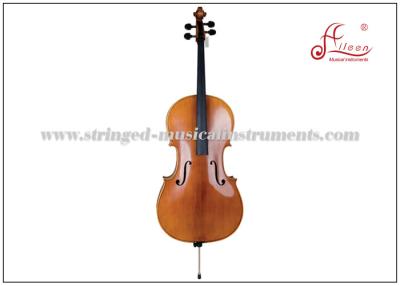 China String Instruments Cello , Flamed Handmade Maple Back Professional Cellos Rentals for sale