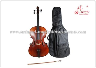China Durable brown varnish Musical Instrument Cello Full Size Musical Aileen for sale
