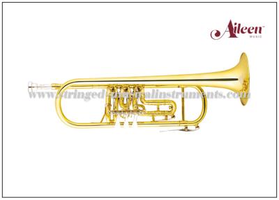 China Bronze de bronze de bronze padrão do trombone do alto dos instrumentos musicais de válvula giratória envernizado à venda
