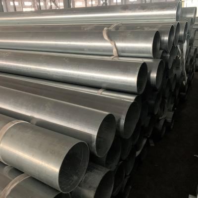 China Galvanized Steel Round Tube Q235 Q345 SS400 4 Inch Hot DIP for sale