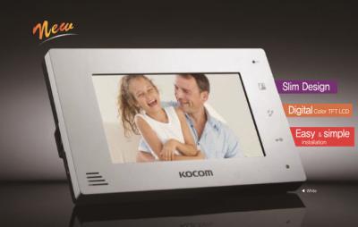 China KOCOM 2&4 wire color handsfree videophone KCV-A372/D372/A374 for sale