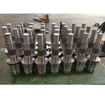 中国 注文の4つの5つの軸線の精密鋼鉄シャフトCNCの回転サプレッサーの部品 販売のため