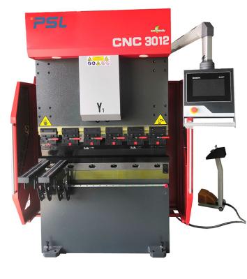 中国 多軸線30トン小型CNCの電気流体式のサーボ出版物ブレーキ曲がる機械 販売のため