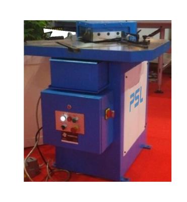 China Hydraulic Corner Notching Machine For Sheet Metal Plate Fixed Angle for sale