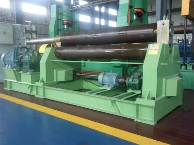 China 3 Three Roller Plate Rolling Machine Ss Plate Mechanical Sheet Metal Symmetrical for sale