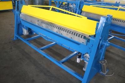 China Air Duct Production Line Sheet Metal Flanging Machine Folder Pneumatic Crimping Bending for sale