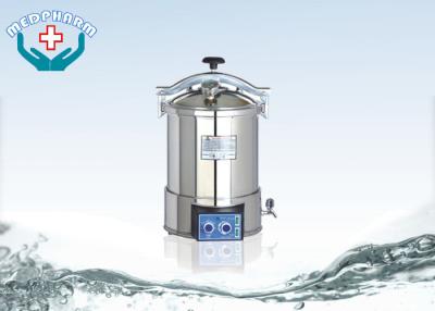 China Hand Wheel Locked Medical Autoclave Sterilizer With Electric Heated Function for sale