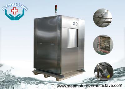China Laboratory Research Double Door Veterinary Autoclave With Pre Vacuum Function for sale