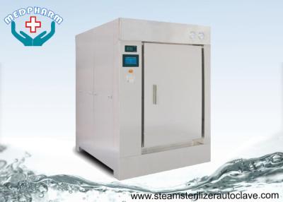 China Muti Sterilization Cycles Medical Waste Autoclave With Double Door Mutual Lock for sale