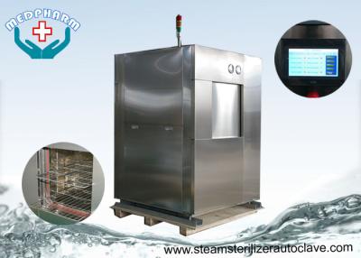 China Safety Interlock Medical Waste Large Steam Sterilizer with thermally insulated for sale