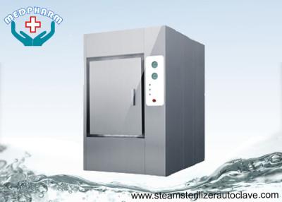 China Motorized Hinge Door Autoclave Steam Sterilizer With Silicone Gasket for sale