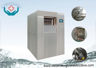 China PLC Control Systems Horizontal Autoclave Sterilizer With Advanced Sterilization Cycles for sale