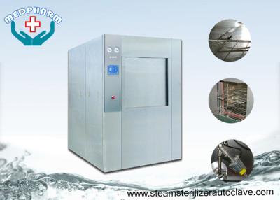 China Fully Jacket Horizontal Steam Sterilizers With Pass Through Sliding Door For Hospital CSSD for sale