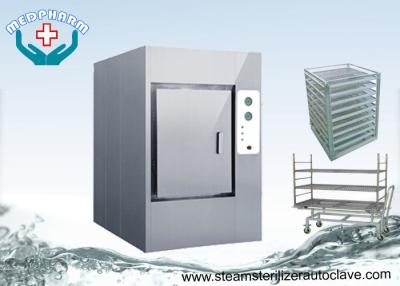 China Floor standing Large Waste Autoclaves With Temperature Sensors For CSSD for sale
