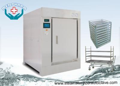 China Big Touch Screen Interface Pass Through Autoclave 600 Liter For Pharmaceutical Industry for sale