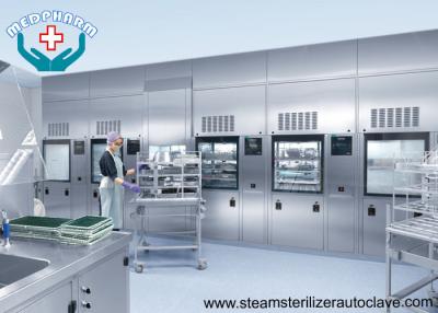 China Polished Hospital Steam Sterilizer With Silicone Seal And Safety Interlock for sale