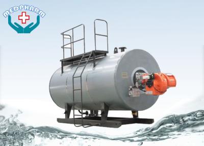 China Oil / Hot Water Industrial Steam Boiler Freezing Cold Winter Night Safe Operation for sale