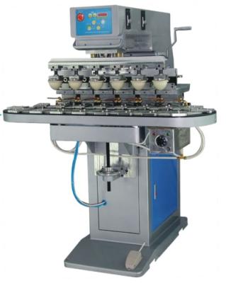 China 6-Color Pad Printing Machine with Carousel for sale