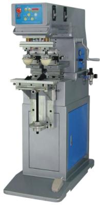 China One Color Pad Printing Machine with Two Heads for Large Images for sale