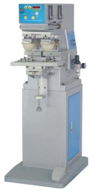 China Single Color Pad Printing Machine with Two Heads for sale