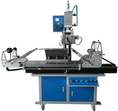 China Rubber Roller Hot Stamping Machine for Plate and Round for sale