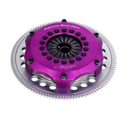 China Twin Plate Racing Clutch Kits Fit 200mm Mtsubishi 4G63T for sale