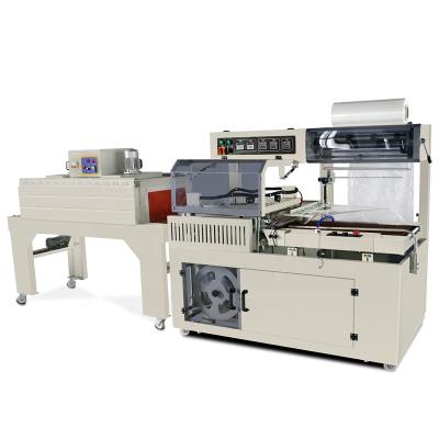 China Full Automatic Sealing And Shrinking Machine l Bar Shrink Paper Wrapping Cutting Heat Shrink Seal Food Pe Bag Side Sealing Packing Machine for sale