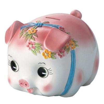 中国 Piggy陶器貯金箱OEM 販売のため