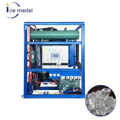 China Large Capacity 139.3 Kw Tube Ice Machine For Food Chilling Preserving for sale