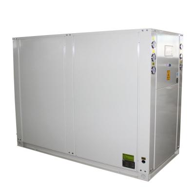 China Commercial Box Type Water Cooled Chiller Machine Industrial R22/R407c/R134a Refrigerant for sale