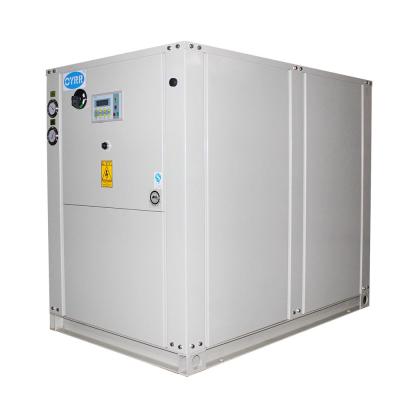 China Box Type Industrial Water Cooled Liquid Chiller Commercial Energy Saving 220 KG AC380V for sale