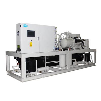 China Commercial 100KW Water Cooled Chiller Machine Low Temperature for sale