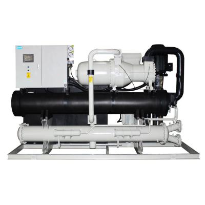 China High Efficiency Water Cooled Chiller R22 / R404A Low Temperature Chiller Machine for sale