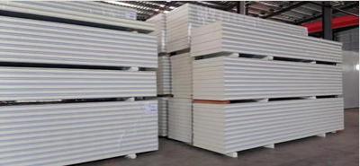 China Walk In Cooler Insulation Container Cold Room Polyurethane PU Panel for sale