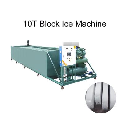China Icemeal IMB10 10 Tons Per Day Ice Block Machine with Coil Pipes for Aquatic Products à venda