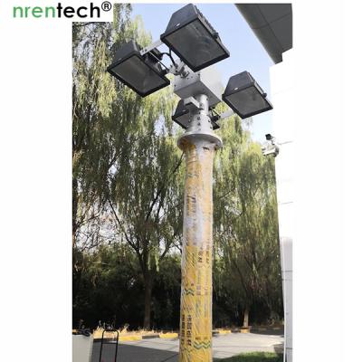 China 6.1m Pneumatic Telescopic Mast Light Tower for Fire Tender Illumination for sale