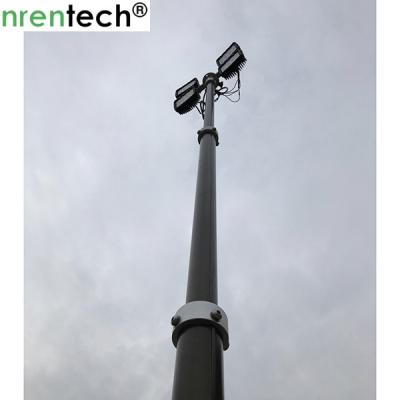 China 3.5m pneumatic telescopic mast inside wires for mobile light tower, fire truck lighting for sale