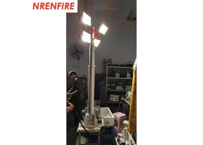 China luz telescópica neumática del palo del soporte de techo del vehículo de los 4m torre-dentro de los alambres en venta