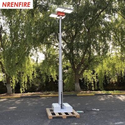 China 4.2m pneumatic telescopic mast light tower-roof top mounted-foldable-LED flood lights for sale