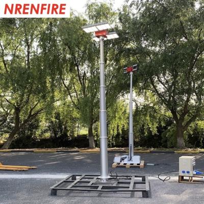 China pneumatic telescopic mast light-Fire Tender Mounted- 4x180W LED Lights for sale
