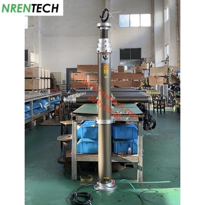 China 4.5m mobile pneumatic telescoping mast for CCTV vehicle-inside CCTV wires for sale