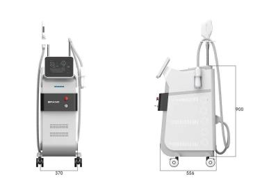China Commercial Laser Hair Tattoo Removal Machine 2 In 1 Diode Laser 808nm + Yag Laser 5320nm 1064 Nm for sale
