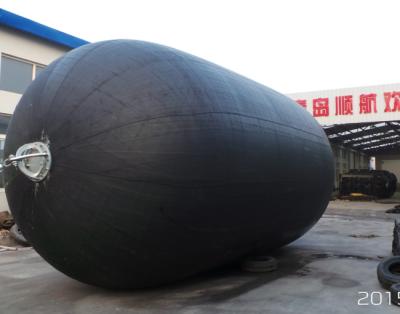 China Berthing Sling Fender Overall Winding STS Floating Boat Rubber Fenders for sale