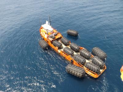 China Inflatable Yokohama Tyre Net Marine Rubber Boat Fender for sale