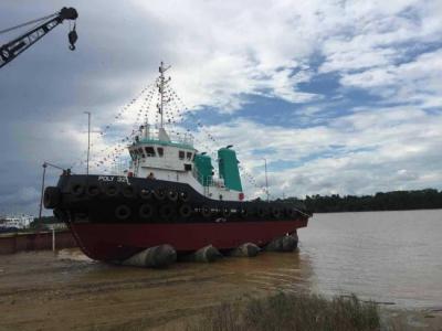 China Bolsa a ar de lançamento do navio do embarcadouro de Marine Rubber Airbag Vessel Boat do estaleiro à venda