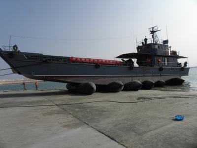 China Lastkahn, der aufblasbaren Gummiairbag Marine Lifting Pneumatic Airbag ankoppelt zu verkaufen