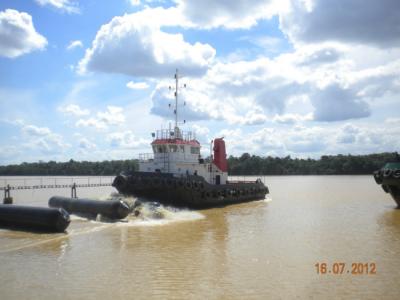 China Nylon Rubber Barge Launching Airbags Stainless Steel Accessories Marine Salvage for sale