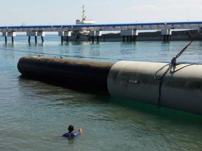 China CCS certificou o salvamento de flutuação de lançamento do barco de borracha da tubulação do navio da bolsa a ar à venda