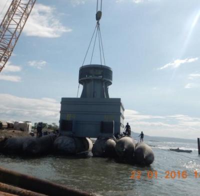 China Saco hinchable de lanzamiento flotante de elevación del barco de Marine Salvage Airbags Nylon Rubber del rescate en venta