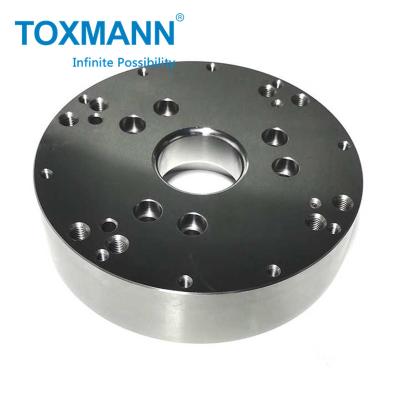 China OEM custom CNC parts, stainless steel bearing steel cover precision CNC lathe parts for sale